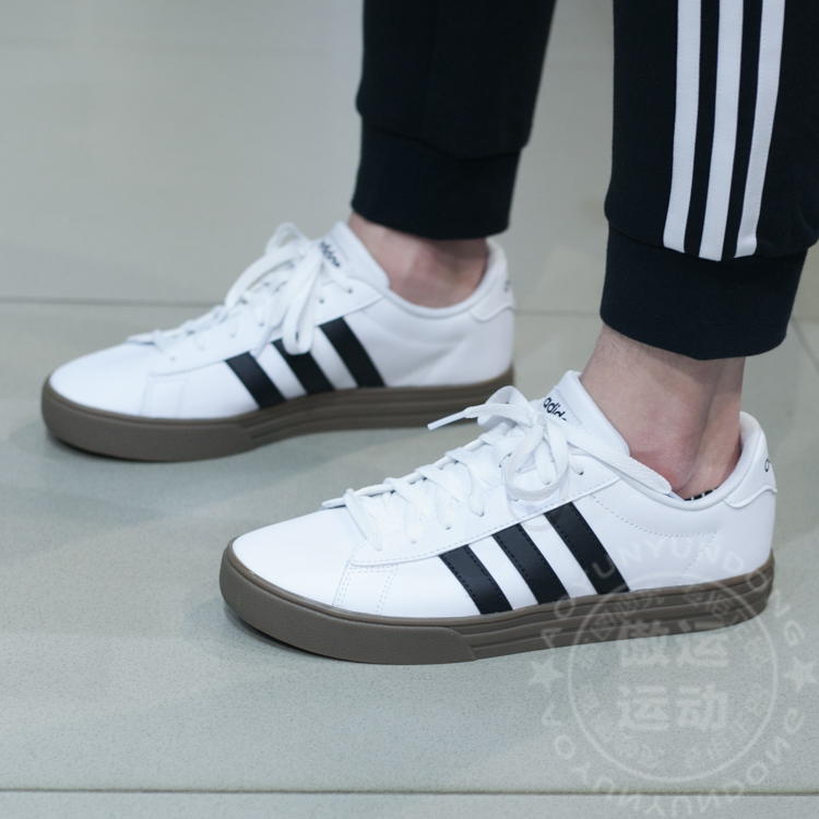 Adidas NEO Men's Shoes 2019 Autumn New Lightweight and Breathable Small White Shoes Sports Casual Board Shoes F34469