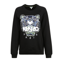 KENZO/高田贤三春秋新款女士虎头印花长袖套头卫衣1 2SW8024XG图片