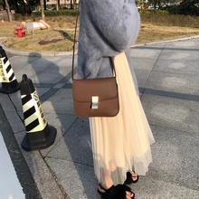 2019春季小清新半身裙女装 中长款 白色A字裙网红社会高腰裙子学生