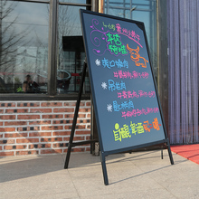 90荧光屏电子写字板黑板LED广告牌展示黑板 荧光板广告板70