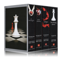 4册全套 暮色新月月食破晓 正版书 文学书籍 英文原版小说 电影同名 The Saga Twilight 暮光之城