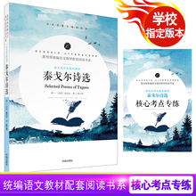 泰戈尔诗选 教育部统编语文教材配套阅读书系语文名师汪晓风精评亚米契斯原著语文新课标 核心考点专练 全本名著无障碍阅读 共2本
