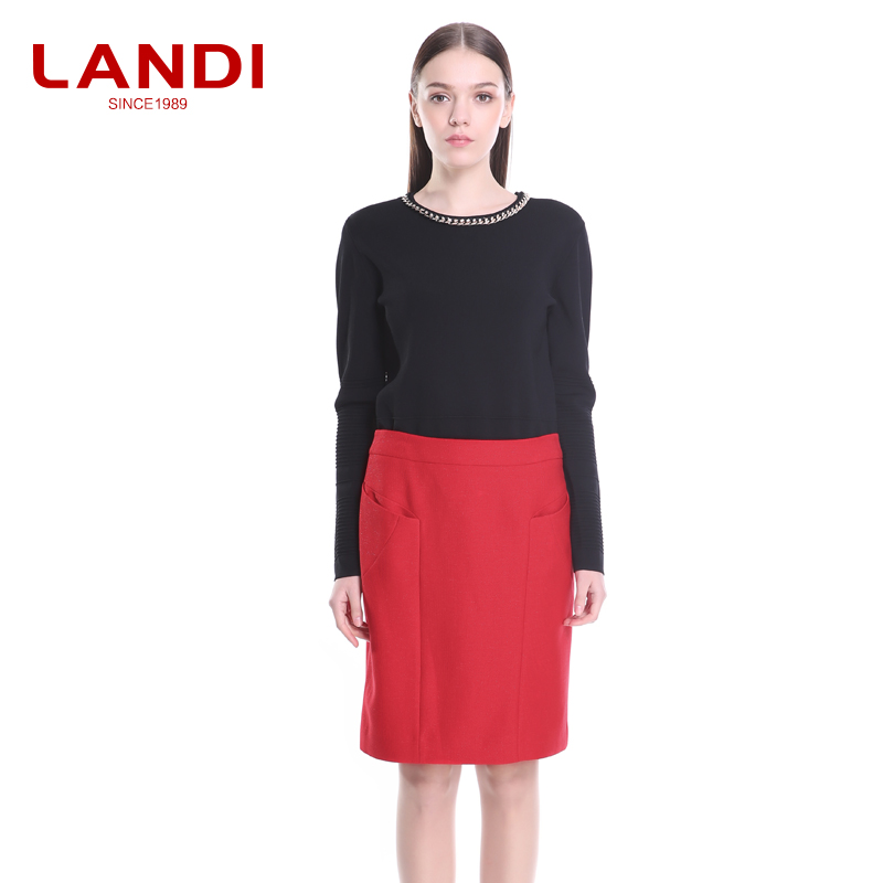 2018新款女装春装牛仔裙背带裙中长款高腰a字