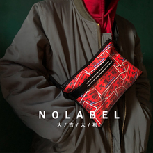 NOLABEL 大吉大利 玩味中国元素设计感 霓虹灯特殊肌理面料包男女