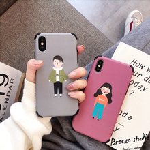 苹果x手机壳iphone8plus适用xs max防摔xr 情侣款 6s保护套女