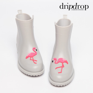 DRIPDROP火烈鸟雨靴