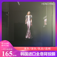宏影 全息投影膜裸眼3D幻影成像橱窗展示玻璃背投膜 立体成像玻璃投影双面成像进口膜