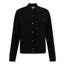 KENZO/高田贤三 女士黑色虎头LOGO刺绣休闲长袖外套图片