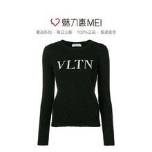 Valentino/华伦天奴 女士黑色羊毛长袖毛衣图片