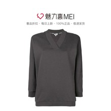 KENZO/高田贤三 女士灰色棉质V领运动衫图片
