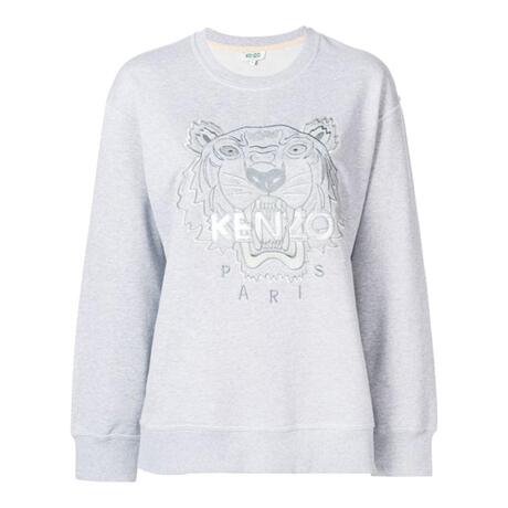 KENZO/高田贤三 女士灰色纯棉卫衣商品大图