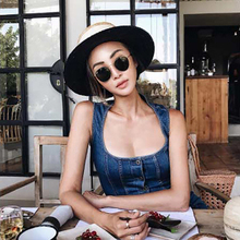 包身连衣裙小礼服 美丽方领 坦桑蓝高弹牛仔 BettyChow店主大爱
