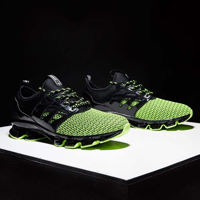 Enshneck Genuine Summer Casual Basketball Shoes Mesh Breathable Sports Shoes Men's Trend Running Shoes Student Travel Shoes