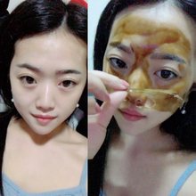 男女通用吸去黑头白头粉刺面膜撕拉式深层清洁角质面腊收缩毛孔