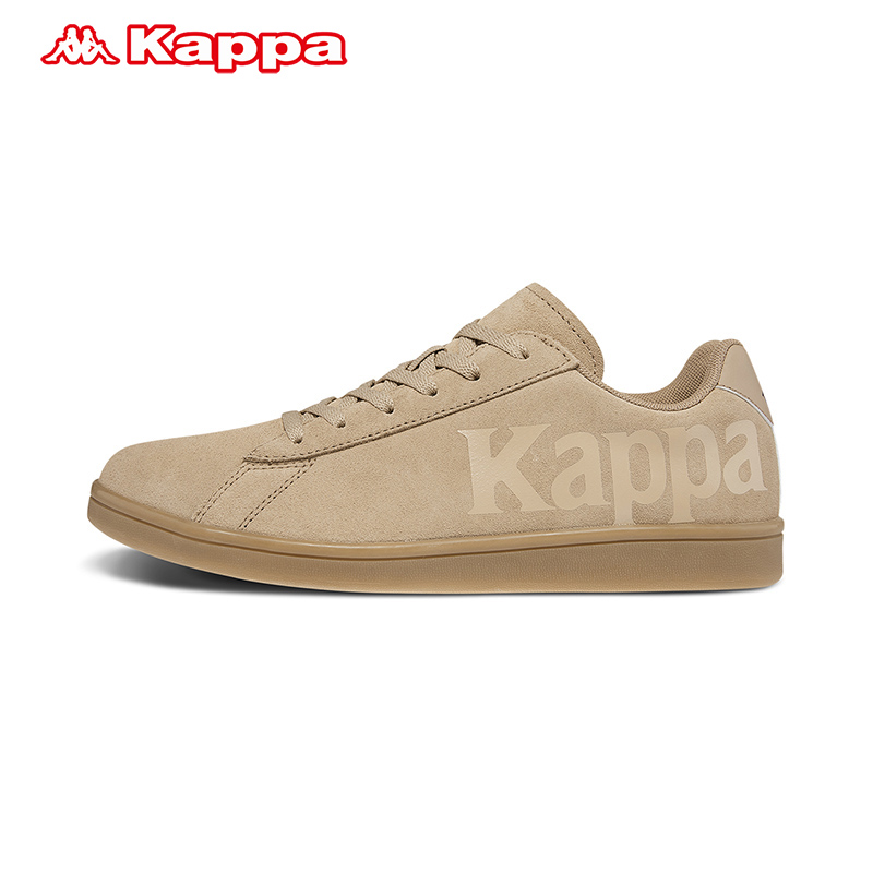 Kappa卡帕男款运动板鞋低帮休闲轻便运动鞋系带小白鞋2019新款