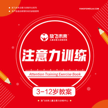 小学生 学习能力 12岁儿童注意力训练教案 幼儿 专注力 放飞未来3