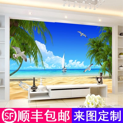 3d立体壁画背景墙新款推荐