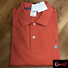 BB布克兄弟男士 纯色网格棉短袖 polo衫 短袖 牛X正品 翻领T恤