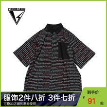 VERNON SABIN潮牌精装追女仔套路同款衬衫宽松夏季青年男女情侣