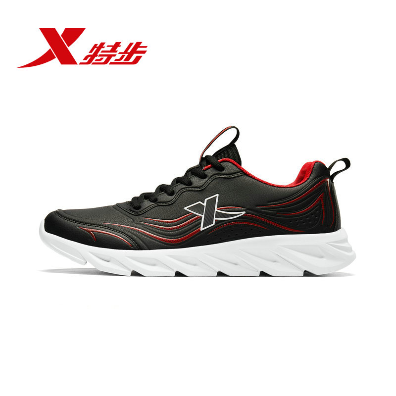 Special men's shoes, sports shoes, men's 2019 summer new leather breathable running shoes, men's lightweight and authentic running shoes