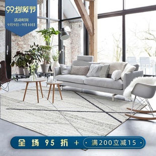 胖鱼轻奢／北欧风格极速体育网址_jrs篮球直播_jis低调看直播客厅沙发茶几毯现代简约家用房间床边满铺