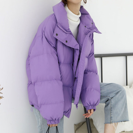 棉服外套韩版冬季女装反季加厚短款棉袄宽松bf学生面包服棉衣冬装商品大图