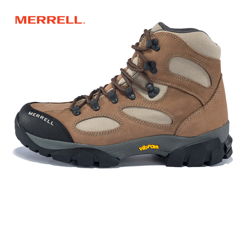 MERRELL迈乐男鞋 高帮重装户外鞋 徒步鞋耐磨登山鞋J50743