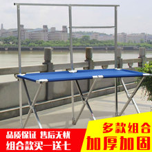 摆摊折叠桌夜市地摊货架折叠摆摊架子多功能便携组合展示货架加厚