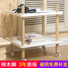 小茶几北欧小推车可移动边几带轮方形边柜边桌小桌子简约客厅角几