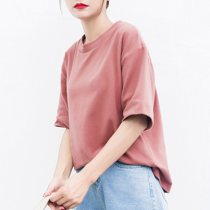 学生韩版纯棉百搭打底衫