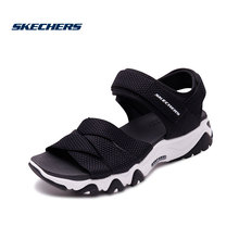 skechers斯凯奇运动凉鞋女 时尚熊猫鞋 休闲凉鞋88888182