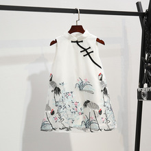 儿童抖音汉服襦裙演出服唐装 中国风小女孩超仙连衣裙 女童旗袍夏装