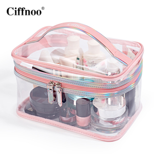 简约透明随身化妆包