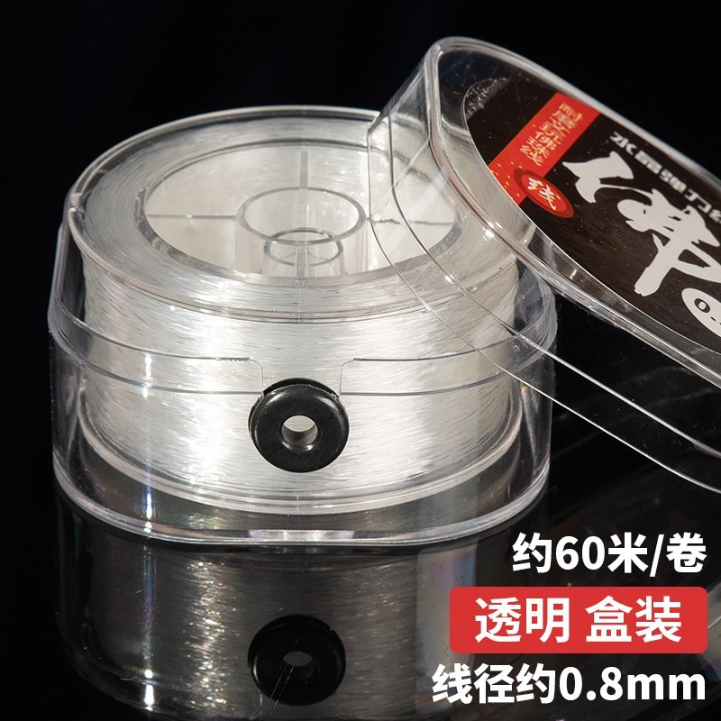 【活动价】透明水晶手串绳弹力线耐磨牛筋文玩线绳穿珠子串手链的专用串珠绳