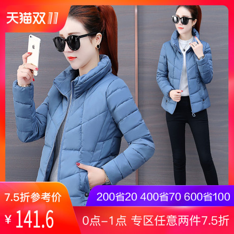 ins短款棉服女装2018冬季新款韩版加厚小棉袄ulzzang羽绒棉衣外套商品大图
