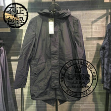 SELECTED思莱德男装2018年春款正品代购风衣外套418121525海军蓝