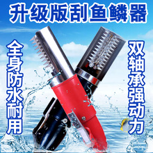 刮鱼鳞器电动刮鱼鳞机家用打去神器刨刮鳞器工具杀鱼机全自动无线