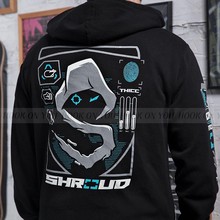 新款 电竞吃鸡队服拉链卫衣 外套 shroud Cloud9绝地求生CSGO