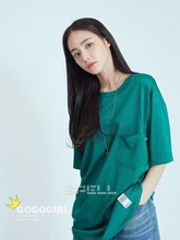 SPELL Shine口袋半袖 19夏 正品 EDIT 现Gogogirl韩国代购 T恤