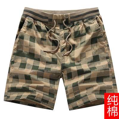 夏天宽松韩版男短裤潮流修身裤子休闲中裤男装美邦豪爵官方旗舰店