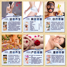 饰品养生会所壁画皮肤管理海报宣传画 微整形美容院挂画养生馆装