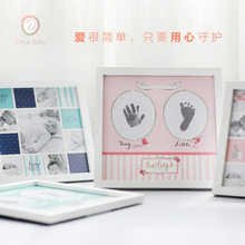 Oncebaby宝宝手足印泥脚手儿童印足新生儿婴儿脚印百天纪念品永久
