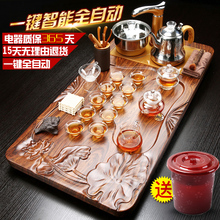 整套功夫茶具套装 家用陶瓷泡茶全自动四合一守静枧套仙安璞简约
