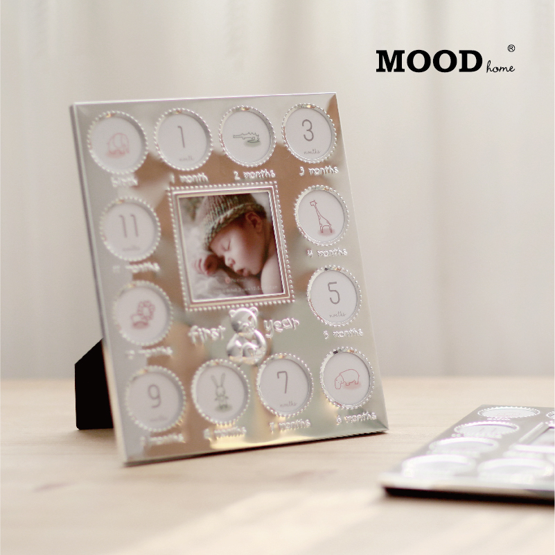 Mood Home 宝宝儿童成长记录一周岁摆台挂墙