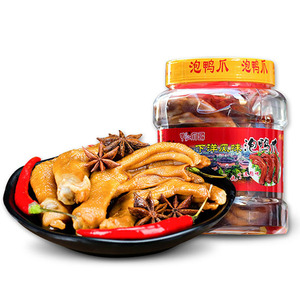 正宗罐装香脆鸭掌龙岩泡鸭爪
