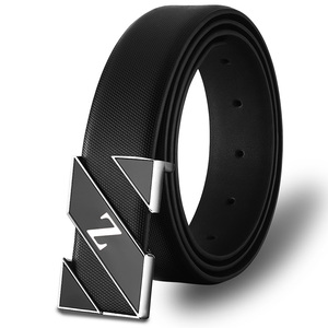 韩版Z字平滑扣青年裤带