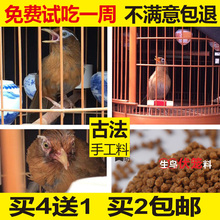 西蜀堂画眉生鸟饲料八哥营养壮膘饲料手工画眉鸟食唱鸟料画眉鸟食
