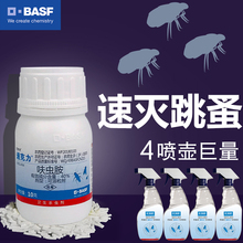 德国巴斯夫跳蚤药灭除去跳蚤杀虫剂家用床上人用狗跳骚药神器喷剂
