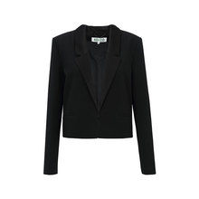 KENZO/高田贤三KENZO 暗扣开襟V领纯色女士长袖外衣 2VE1225AS图片