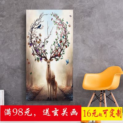 玄关装饰画单幅打折促销